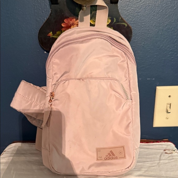 Adidas Light Pink Backpack - Picture 1 of 3